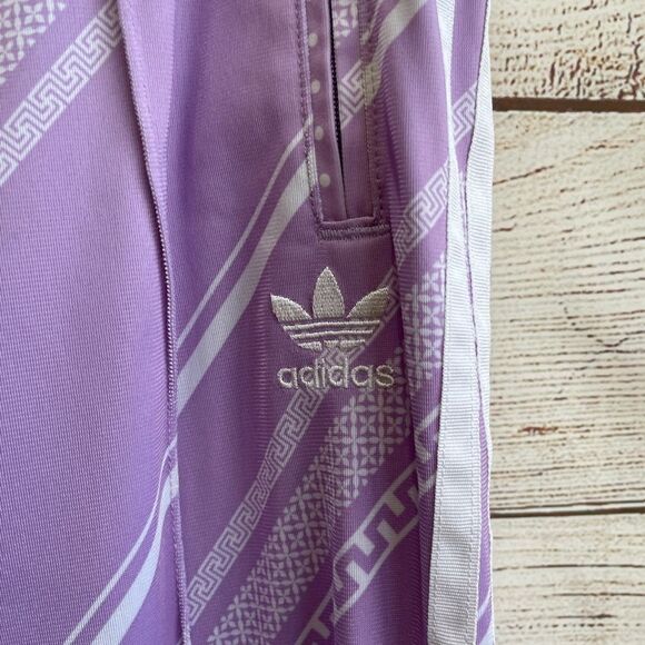 ADIDAS PURPLE GLOW‎ COMFY SUPERSTAR TRACK PANTS - Picture 4 of 6